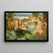 Auf dem Weg zum Festival - Charles William Wyllie — gerahmtes Bild an der Wand
