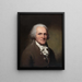 Charles Willson Peale Selbstporträt - Charles Willson Peale — gerahmtes Bild an der Wand
