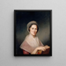 Eleanor Miller Mme Francis Bailey - Charles Willson Peale — gerahmtes Bild an der Wand