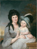 Mme John Nicholson Hannah Duncan und John Nicholson Jr - Charles Willson Peale — Ansicht des Kunstwerks
