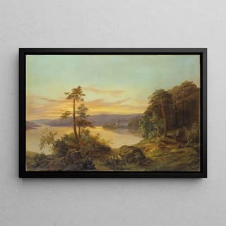 Charles XV of Sweden - View of Ulriksdal.webp