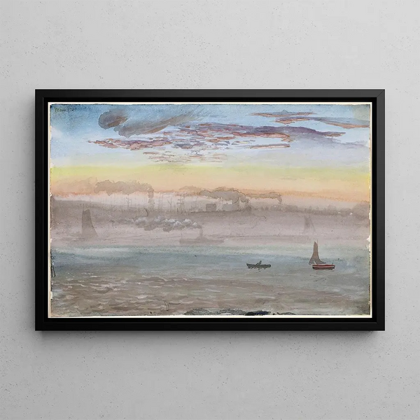 Charles de Wolf Brownell - East River Sunrise.webp