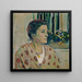 Charlotte Moser Schwester des Künstlers - Koloman Moser — gerahmtes Bild an der Wand