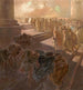 Chasser die Händler aus dem Tempel - Gaetano Previati — Ansicht des Kunstwerks