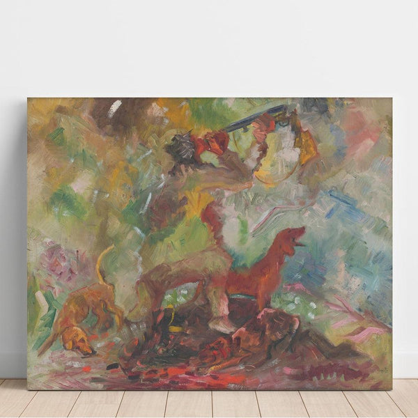 Chasseur - Arnold Peter Weisz-Kubínčan | Reproduction Tableau Décoration murale affiche copie