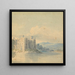 Château - John Varley — gerahmtes Bild an der Wand