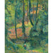 Reproduktion des Gemäldes Weg im Hain an einem bewaldeten Hang - Paul Gauguin