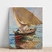 Reproduktion des Gemäldes Weg zum Fischfang, Valencia - Joaquín Sorolla