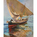 Reproduktion des Gemäldes Weg zum Fischfang, Valencia - Joaquín Sorolla