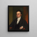 Daniel Webster - Chester Harding — gerahmtes Bild an der Wand