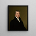 James Monroe - Chester Harding — gerahmtes Bild an der Wand