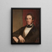 Jean Childe - Chester Harding — gerahmtes Bild an der Wand