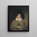 Mme Thomas Brewster Coolidge - Chester Harding — gerahmtes Bild an der Wand