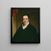 Thomas Abthorpe Cooper 1776-1849 - Chester Harding — gerahmtes Bild an der Wand