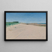 Strandszene in Saint-Vaast - Chester Loomis — gerahmtes Bild an der Wand