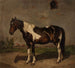 Pferd mit der Scheune im Hintergrund - Jzef Brodowski — Ansicht des Kunstwerks