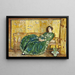 April - Childe Hassam — gerahmtes Bild an der Wand