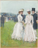 Au Grand Prix de Paris At the Grand Prix de Paris - Childe Hassam — Ansicht des Kunstwerks
