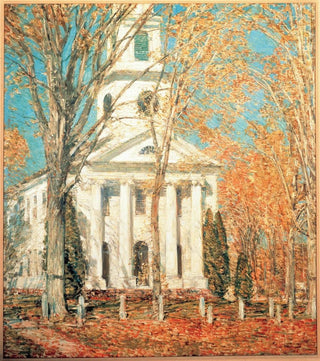 Childe Hassam - Church at Old Lyme Connecticut.webp