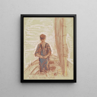 Childe Hassam - Fisherman Isle Of Shoals.webp