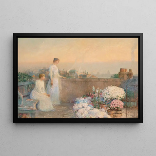 Childe Hassam - Le Crpuscule.webp
