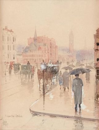 Childe Hassam - Rainy Day Columbus Avenue Boston.webp