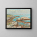 Rochers à Appledore le matin - Childe Hassam — gerahmtes Bild an der Wand