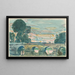 Der Brücke bei Grez Vorderseite - Childe Hassam — gerahmtes Bild an der Wand