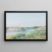 Le Petit Étang Appledore - Childe Hassam — gerahmtes Bild an der Wand