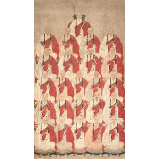 China Qing dynasty - Portrait of Buddhist Monks of Obaku Sect.webp