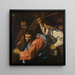 Christus am Kalvarienberg geführt - Nachfolger von Matthias Stomer — gerahmtes Bild an der Wand