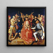 Christ mit Dornenkrone - Hans Holbein der Ältere — gerahmtes Bild an der Wand