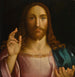 Christus der Erlöser - Francesco Bissolo — Ansicht des Kunstwerks