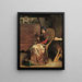 In einer Kiefern-Studie - Christen Dalsgaard — gerahmtes Bild an der Wand