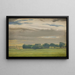 Landschaft bei der Stadt Skive mit dem Herrenhaus Skivehus, Jütland - Christen Dalsgaard — gerahmtes Bild an der Wand