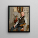 Portrait de Frederik Sødring - Christen Købke — gerahmtes Bild an der Wand