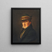 Portrait d'Emmerik Höglberg - Christen Købke — gerahmtes Bild an der Wand