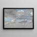 Studie der Wolken - Christen Købke — gerahmtes Bild an der Wand
