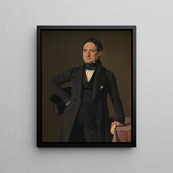 Ole Jørgen Rawert Direktor für Industrieangelegenheiten - Christian Albrecht Jensen — gerahmtes Bild an der Wand