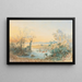 Lac de Valencia, Venezuela - Christian Anton Goering — gerahmtes Bild an der Wand