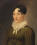 Portrait einer Frau mit Ring und Kette Pfeife - Christian August Lorentzen — Ansicht des Kunstwerks
