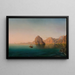 Pêche à l'espadon au large de Capri - Christian Frederik Ferdinand Thøming — gerahmtes Bild an der Wand