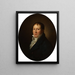 Portrait des Kaufmanns Peder Hansen Sdring - Christian Gottlieb Kratzenstein-Stub — gerahmtes Bild an der Wand