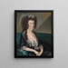 Matilda Davis Williams - Christian Gullager — gerahmtes Bild an der Wand