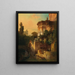 Venedig: Blick von hinten auf Santi Giovanni e Paolo - Christian Jank — gerahmtes Bild an der Wand