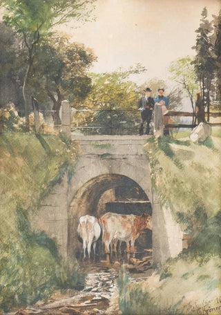 Christian Krner - At The Pond Of Externstein In The Teutoburger Land.webp