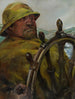 Am Steuer - Christian Krohg — Ansicht des Kunstwerks