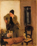 Charles Lundh im Gespräch mit Christian Krohg - Christian Krohg — Ansicht des Kunstwerks