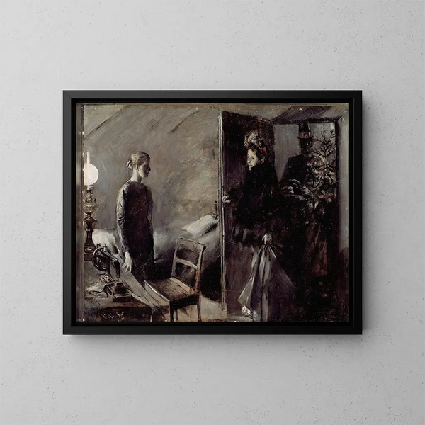Jules - Christian Krohg — gerahmtes Bild an der Wand