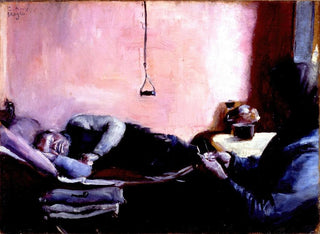 Christian Krohg - Niels Gaihedes afternoon nap.webp